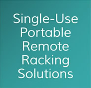 Single-application portable remote circuit breaker racking systems