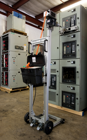 The CBS ArcSafe RRS-1 LT sets the new standard in lightweight and portable universal remote racking systems.